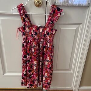 Floral Pink Teen Sun Dress